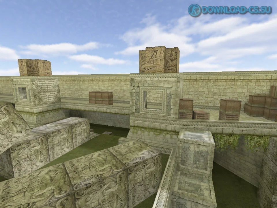 Карта awp_azteca для CS 1.6