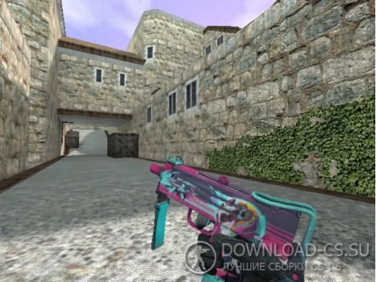 Модель MAC-10 «Neon Rider» для CS 1.6