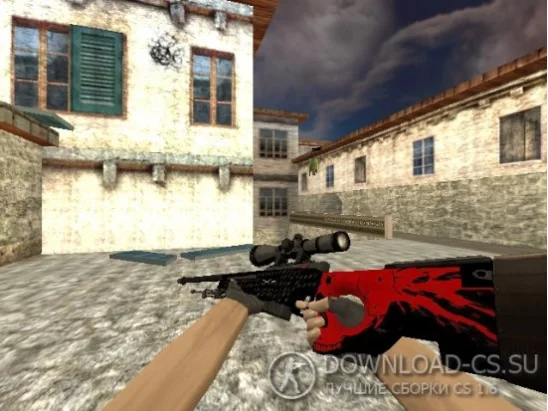 Модель HD AWP «Skull Counter» для CS 1.6