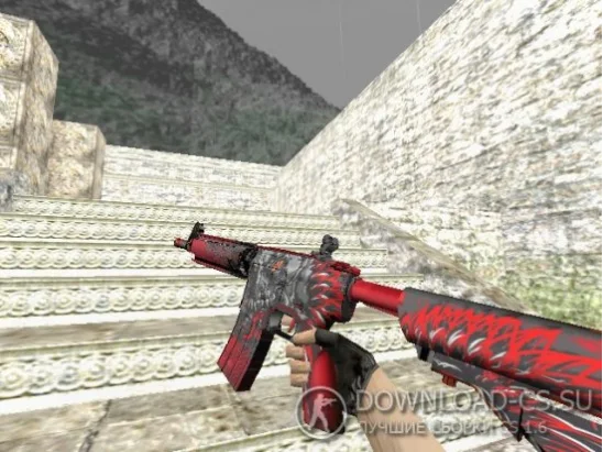 Модель HD M4A4 «Tokolosi» для CS 1.6