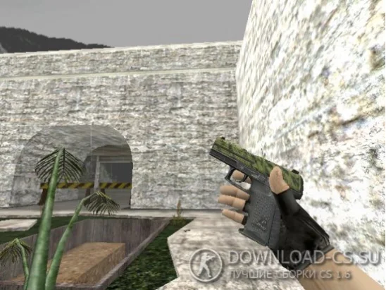 Модель HD P2000 «Jungle Tiger» для CS 1.6
