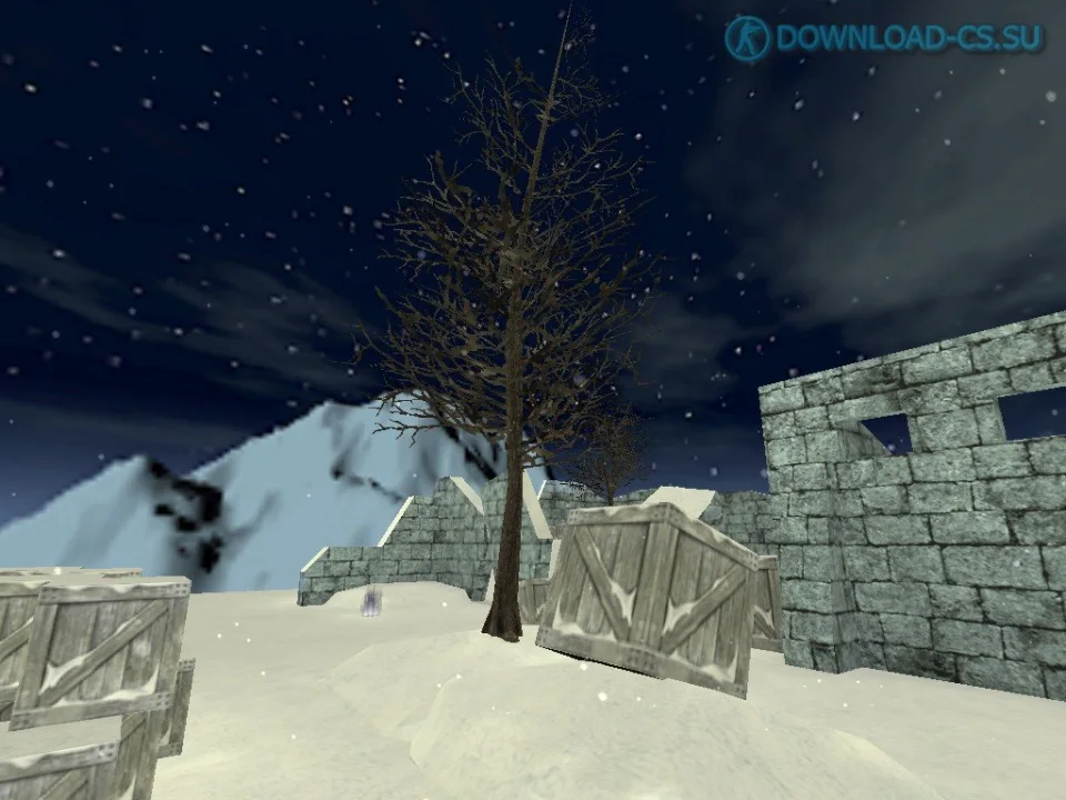 Карта awp_snowing для CS 1.6