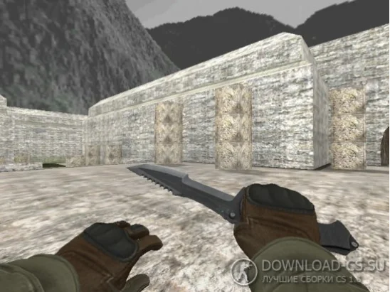 Модель ножа «Huntsman из CS:GO» для CS 1.6