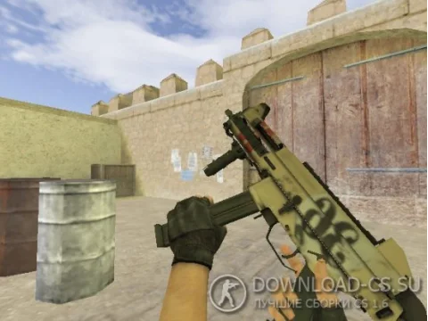 Модель UMP45 «Гран-при» для CS 1.6