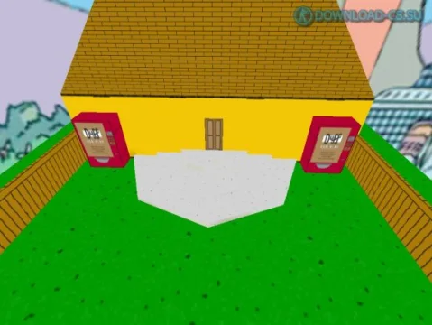 Карта surf_simpsons для CS 1.6