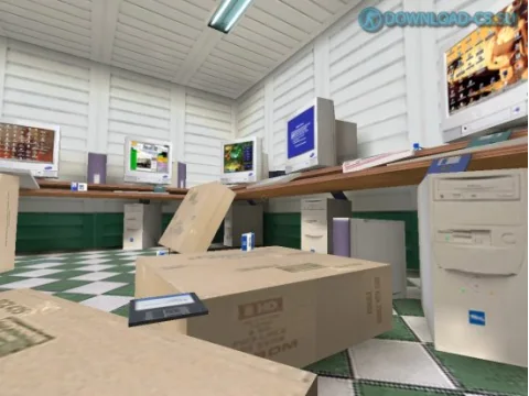 Карта de_inetcafe для CS 1.6