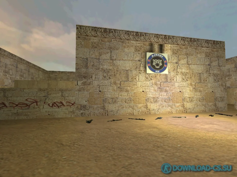 Карта fy_dust2011_tkl для КС 1.6