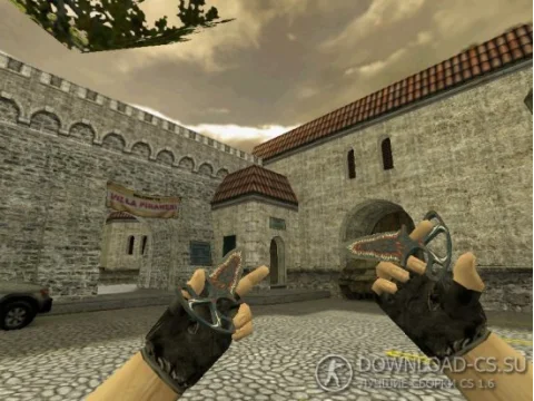 Модель ножа HD «Shadow Daggers | Abnormal» для CS 1.6