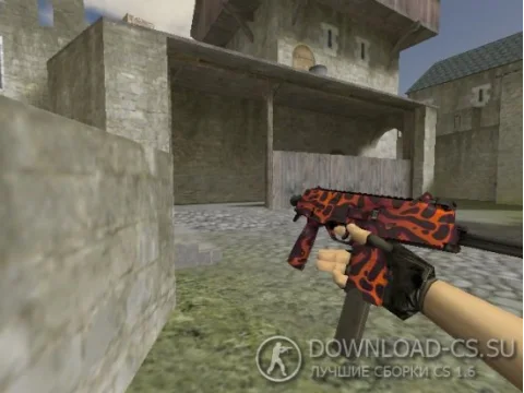 Модель HD MP9 «Ruby Poison» для CS 1.6