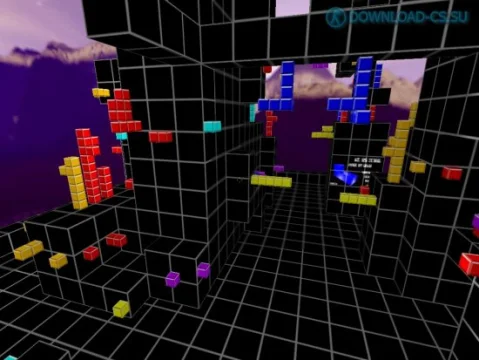 Карта kz_j2s_tetris для CS 1.6