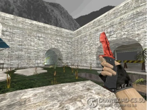 Модель ножа «Huntsman | Slaughter» для CS 1.6