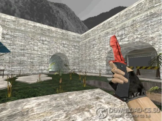 Модель ножа «Huntsman | Slaughter» для CS 1.6