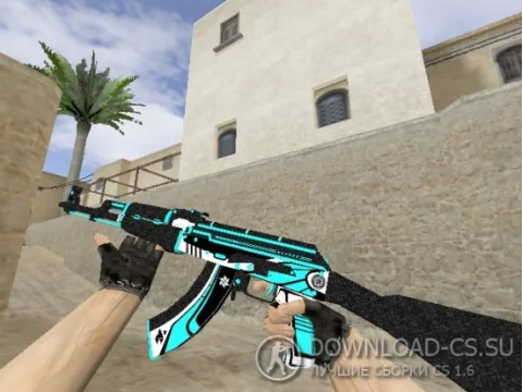 Модель HD AK-47 «Monarch» для CS 1.6