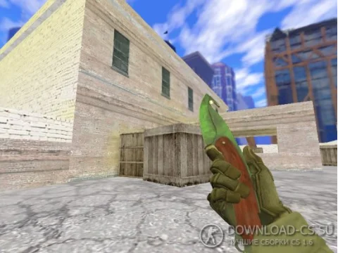 Модель ножа «Gut Knife | Gamma Doppler» для CS 1.6