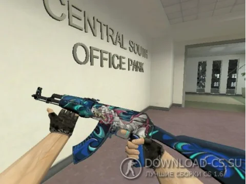 Модель AK-47 «Nightmare» для CS 1.6