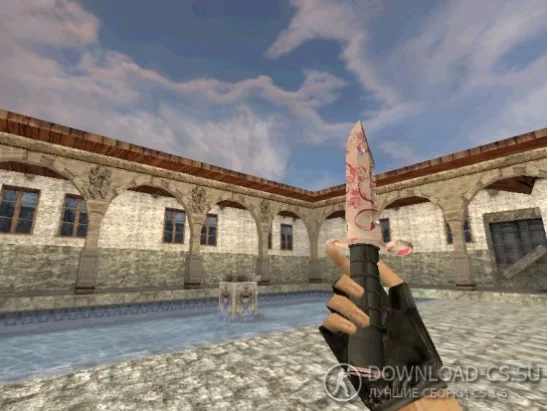 Модель ножа HD M9 Bayonet для девушек для CS 1.6