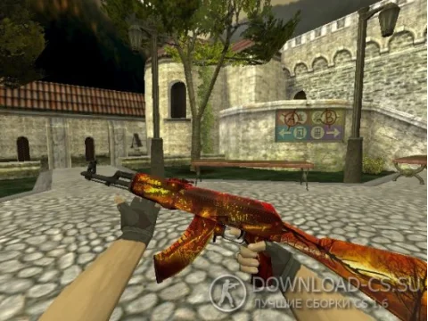 Модель AK-47 «Lycanthrope» для CS 1.6