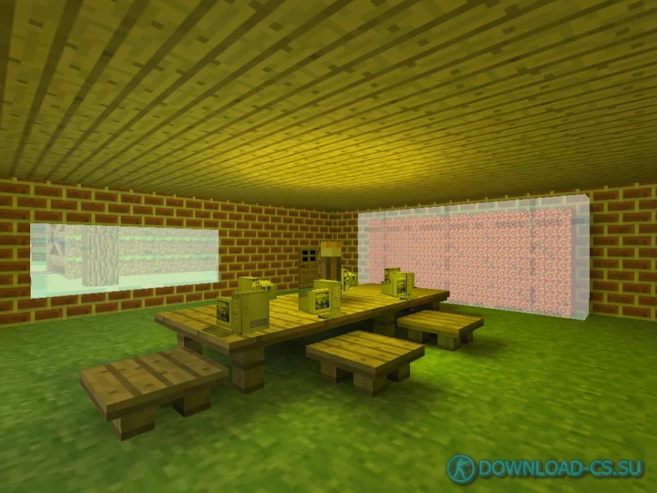 Карта fy_minecraft_mine_vhe для КС 1.6