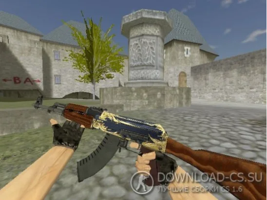 Модель HD AK-47 «Боец» для CS 1.6