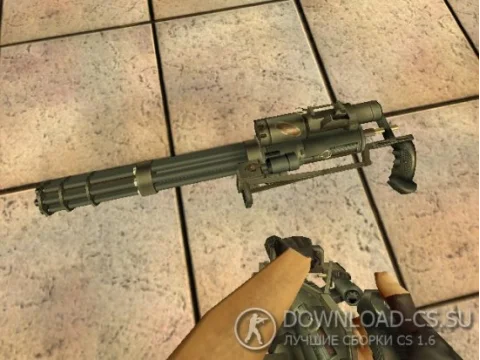 Модель M249 «Миниган» для CS 1.6