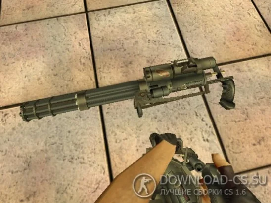 Модель M249 «Миниган» для CS 1.6