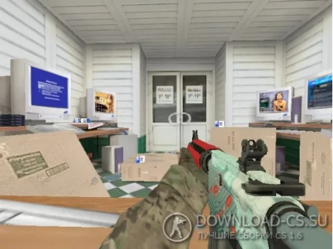 Модель M4A4 «Bullet Rain — Дождь из пуль» для CS 1.6