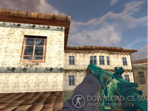 Модель M4A4 «Посейдон — Poseidon» для CS 1.6