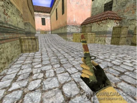 Модель ножа HD «Bayonet | BS Snake» для CS 1.6