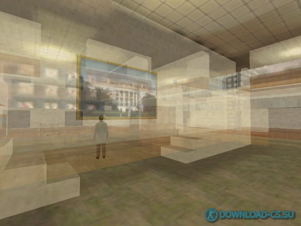Карта cs_mansion_wh для КС 1.6