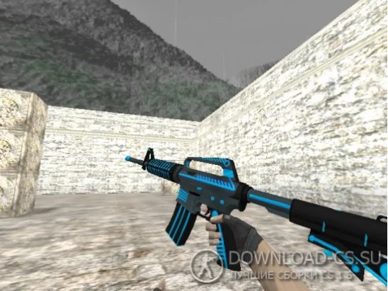 Модель HD M4A1-S «Plasmax» для CS 1.6
