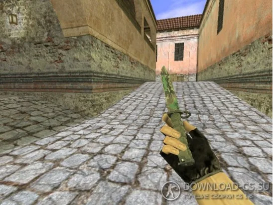 Модель ножа HD «Bayonet | Boreal Forest» для CS 1.6