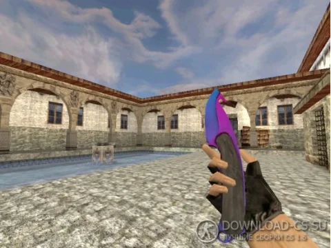 Модель ножа HD «Gut Knife | Redux» для CS 1.6