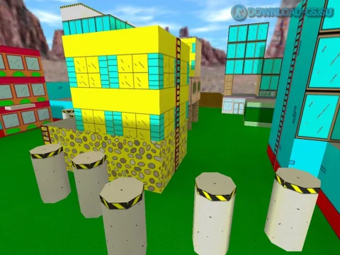 Карта hns_ytt_simpson для CS 1.6
