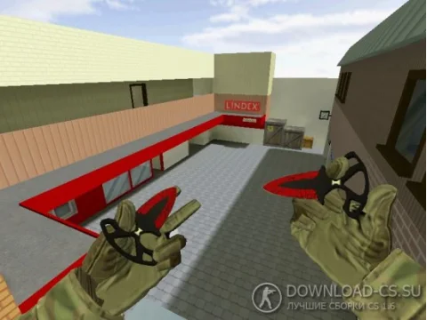 Модель ножа «Shadow Daggers | Кровавая паутина» для CS 1.6