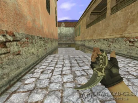 Модель ножа «Karambit | Black Laminate» для CS 1.6