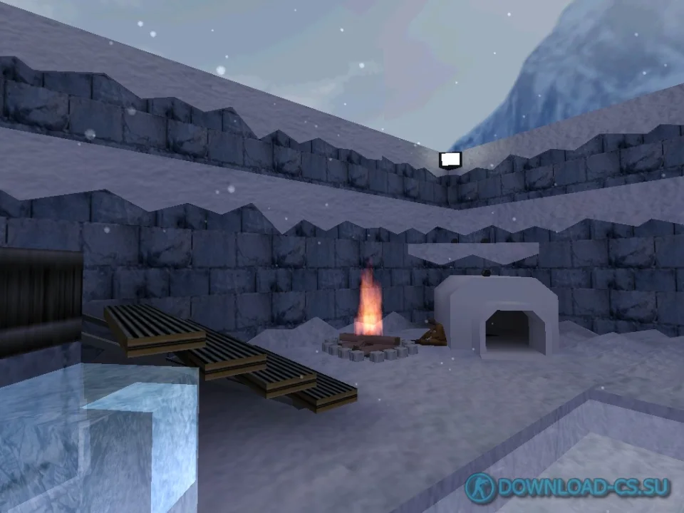 Карта fy_iceworld_mini_zt для КС 1.6