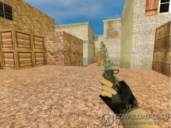 Модель ножа «Bayonet | Boreal Forest» для CS 1.6
