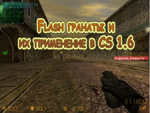 Flash гранаты и их применение в CS 1.6