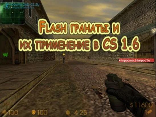 Flash гранаты и их применение в CS 1.6