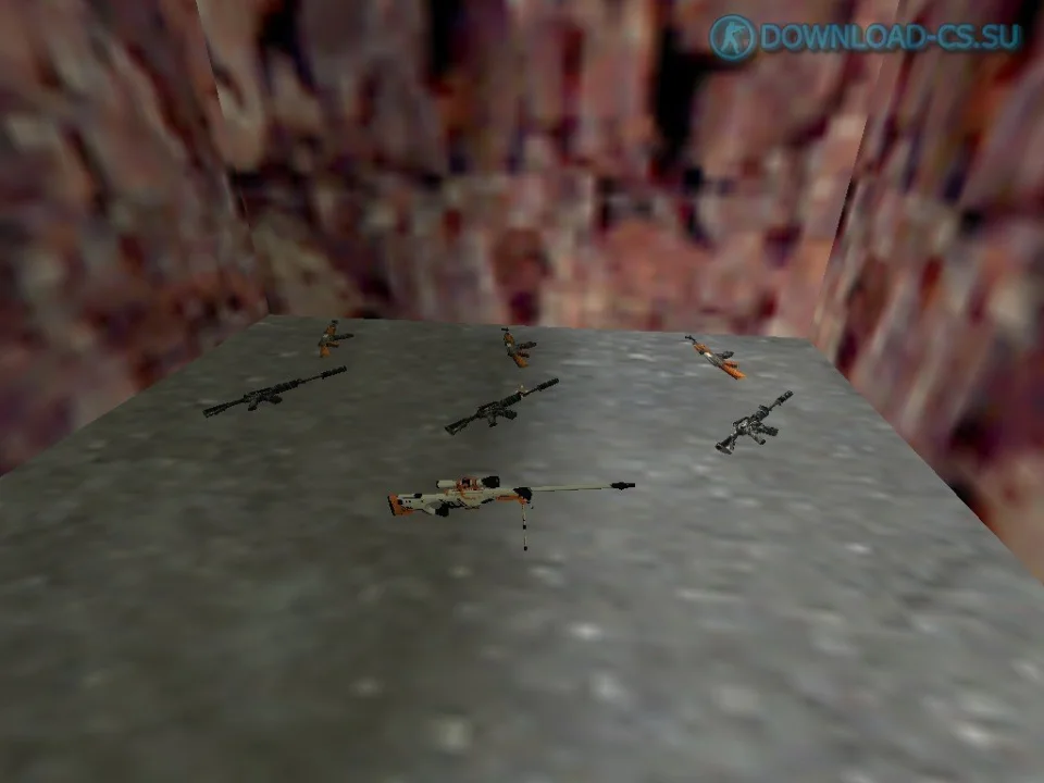 Карта 3d_aim_nuke для CS 1.6
