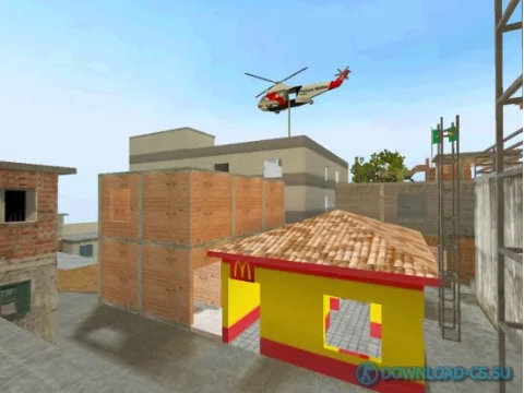 Карта de_rocinha для КС 1.6
