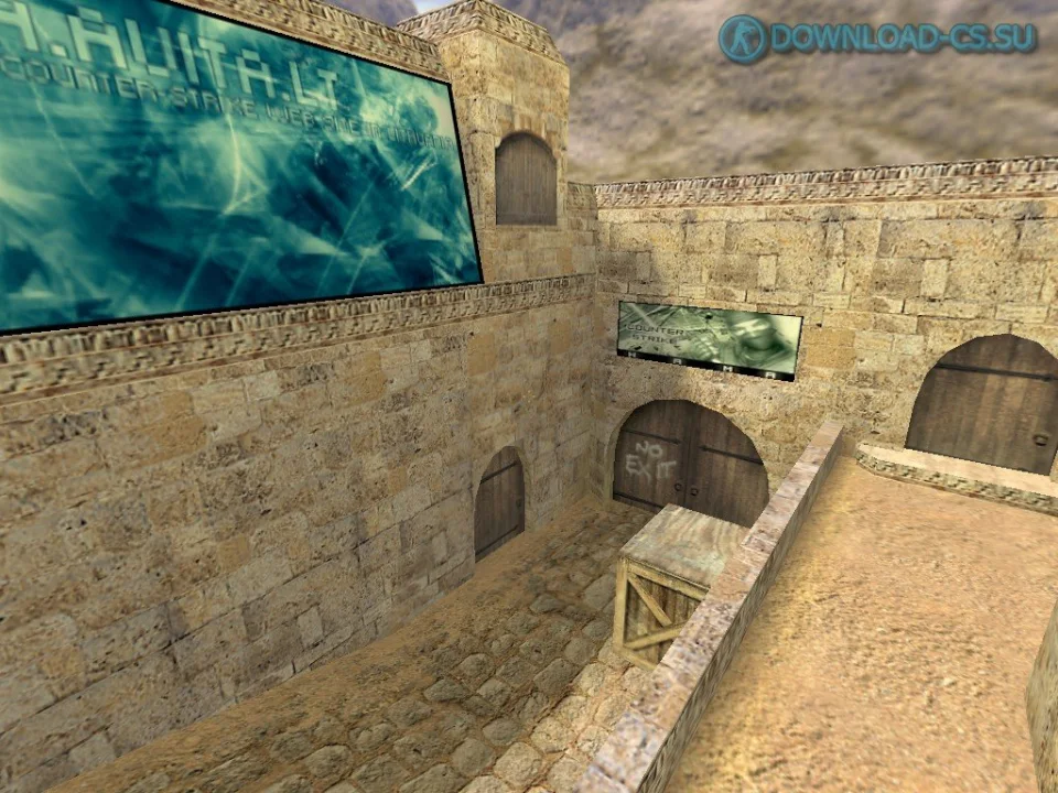 Карта de_dust2_2x2 для CS 1.6