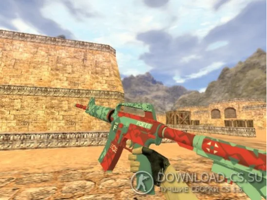 Модель HD M4A1-S «Forte» для CS 1.6