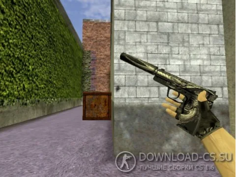 Модель HD USP «Silver Snake» для CS 1.6