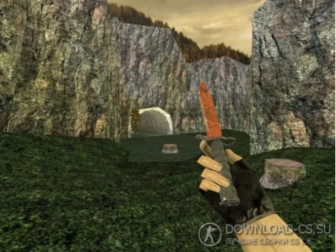 Модель ножа HD «Bayonet | Boom» для CS 1.6