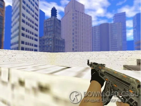Модель HD AK-47 «Mass Driver» для CS 1.6