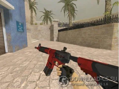 Модель HD M4A4 «Evil Daimyo» CS 1.6