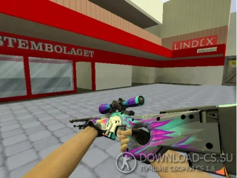 Модель HD AWP «Unicorn» для CS 1.6