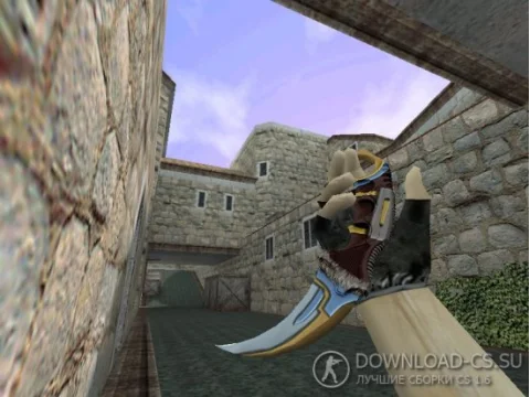 Модель ножа HD «Karambit | Taruk Clan» для CS 1.6