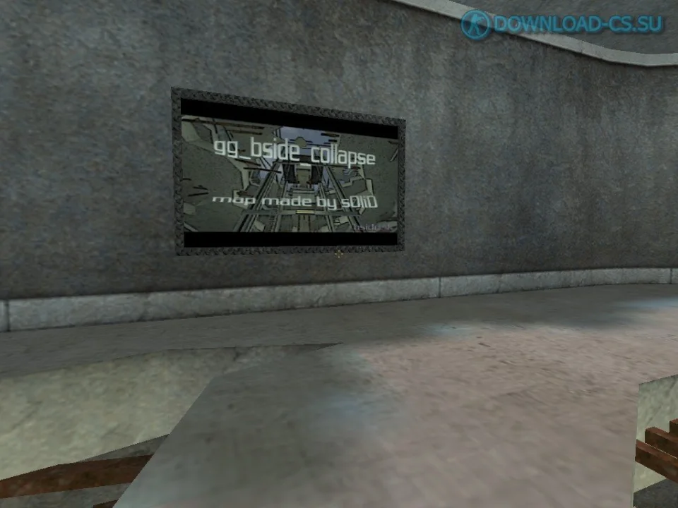 Карта gg_bside_collapse для CS 1.6